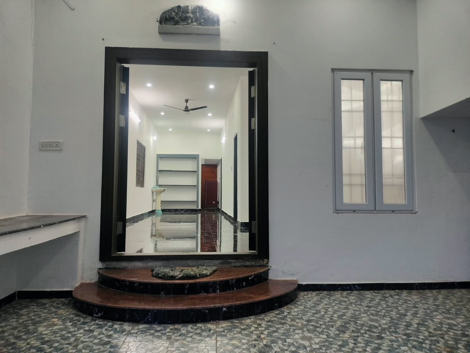 The welcoming entrance inside Jack's Den Home Stay